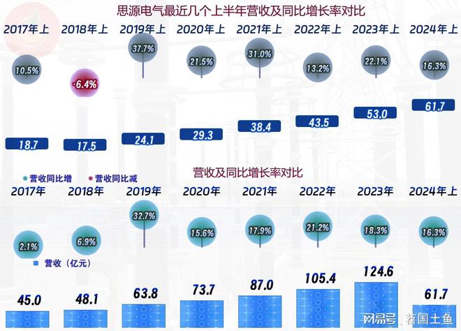 思源電氣2024年?duì)I收和凈利潤(rùn)雙雙創(chuàng)下上半年新高(圖2)