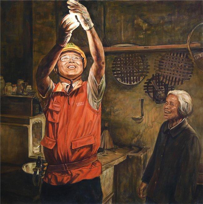 “光明使者·2024中國電力美術大展”即將開幕(圖11)