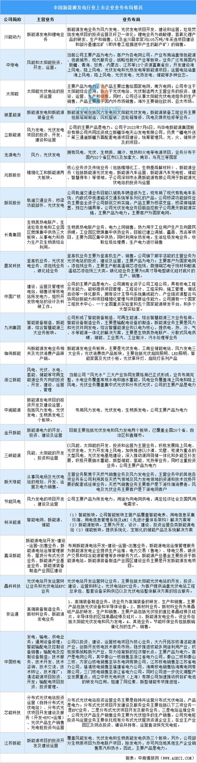 2024年中國新能源發電行業業務布局與發展戰略(圖4)