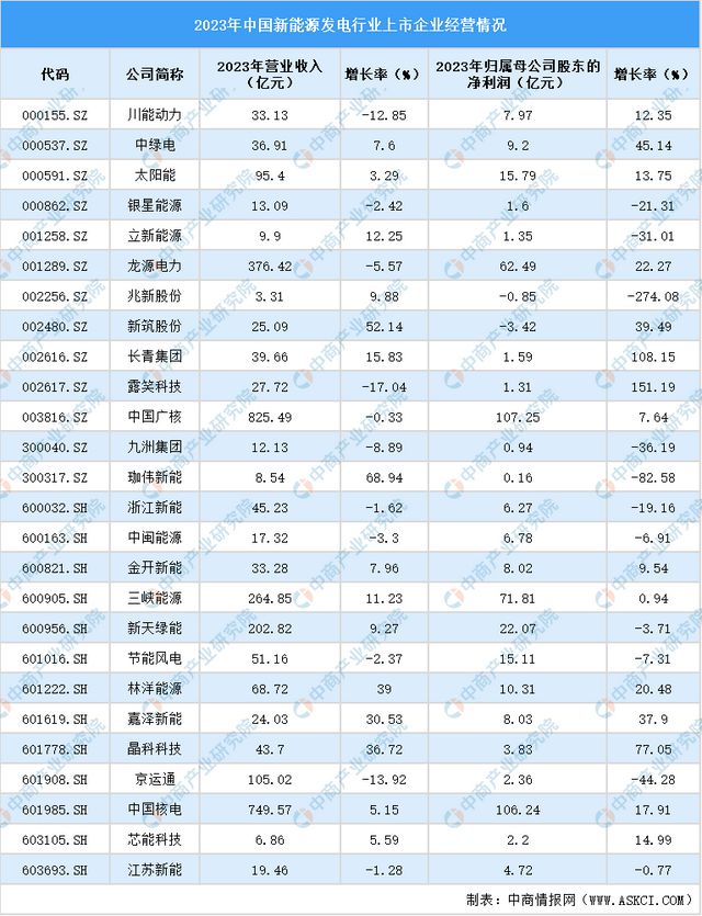 2024年中國新能源發電行業業務布局與發展戰略(圖3)