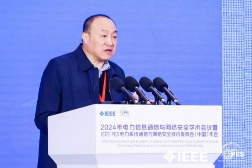 2024年電力信息通信與網(wǎng)絡(luò)安全學(xué)術(shù)會議暨IEEEPESPSCCSTC年會成功召開(圖2)